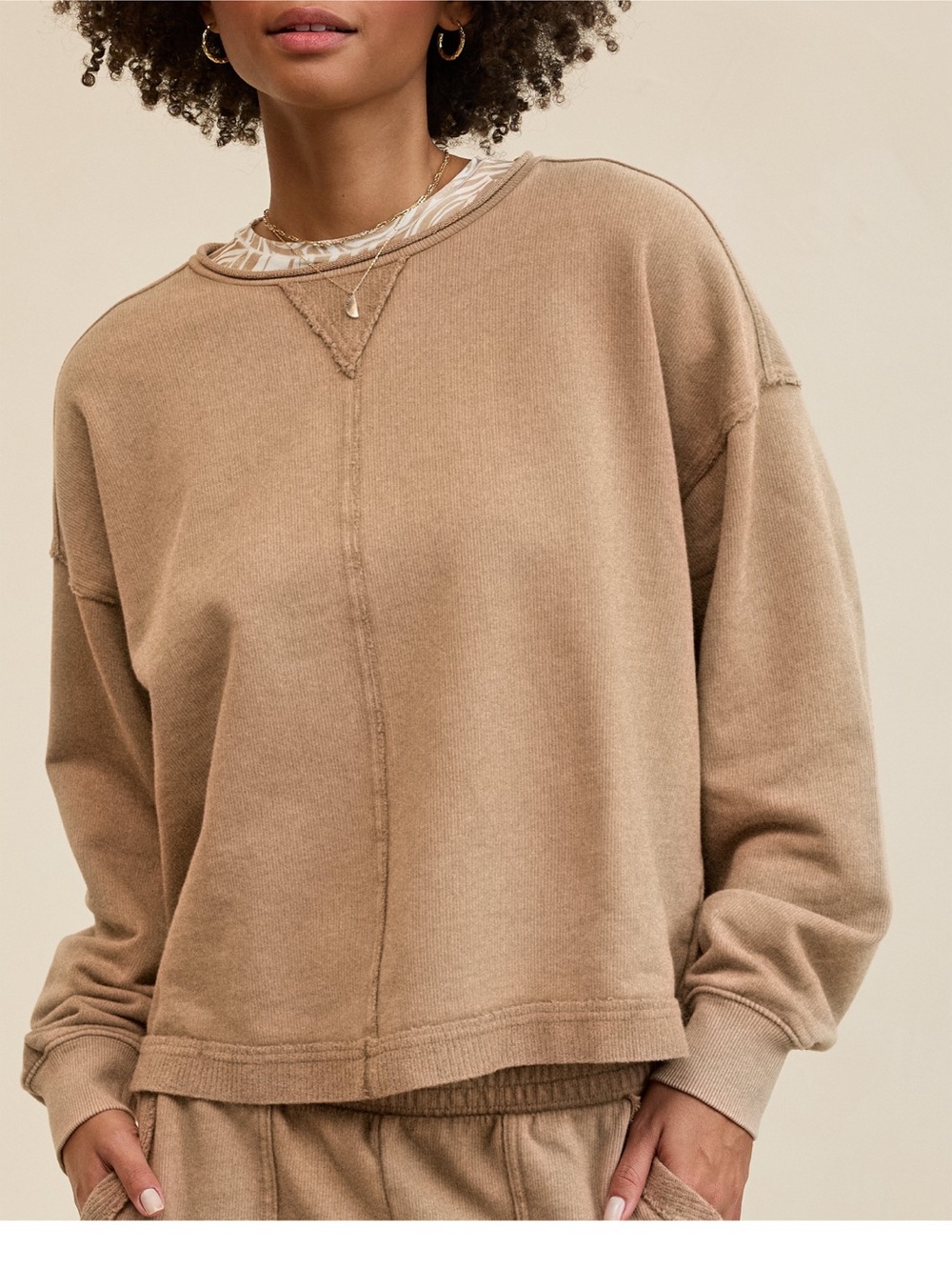 Aerie Vacay Crew Sweatshirt - Picture 2 of 8